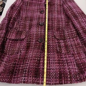Banana Republic Burgundy Tweed Skirt